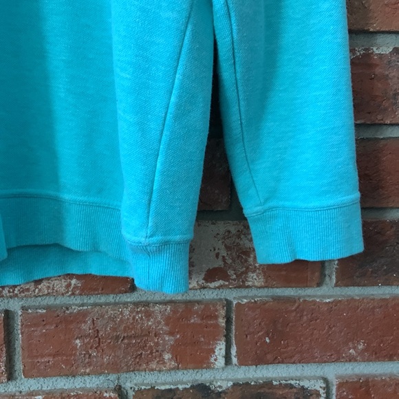 Walter Hagan Turquoise Quarter Zip Pullover - Picture 4 of 6